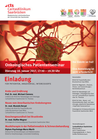 Onkologisches Patientenseminar Januar 2017